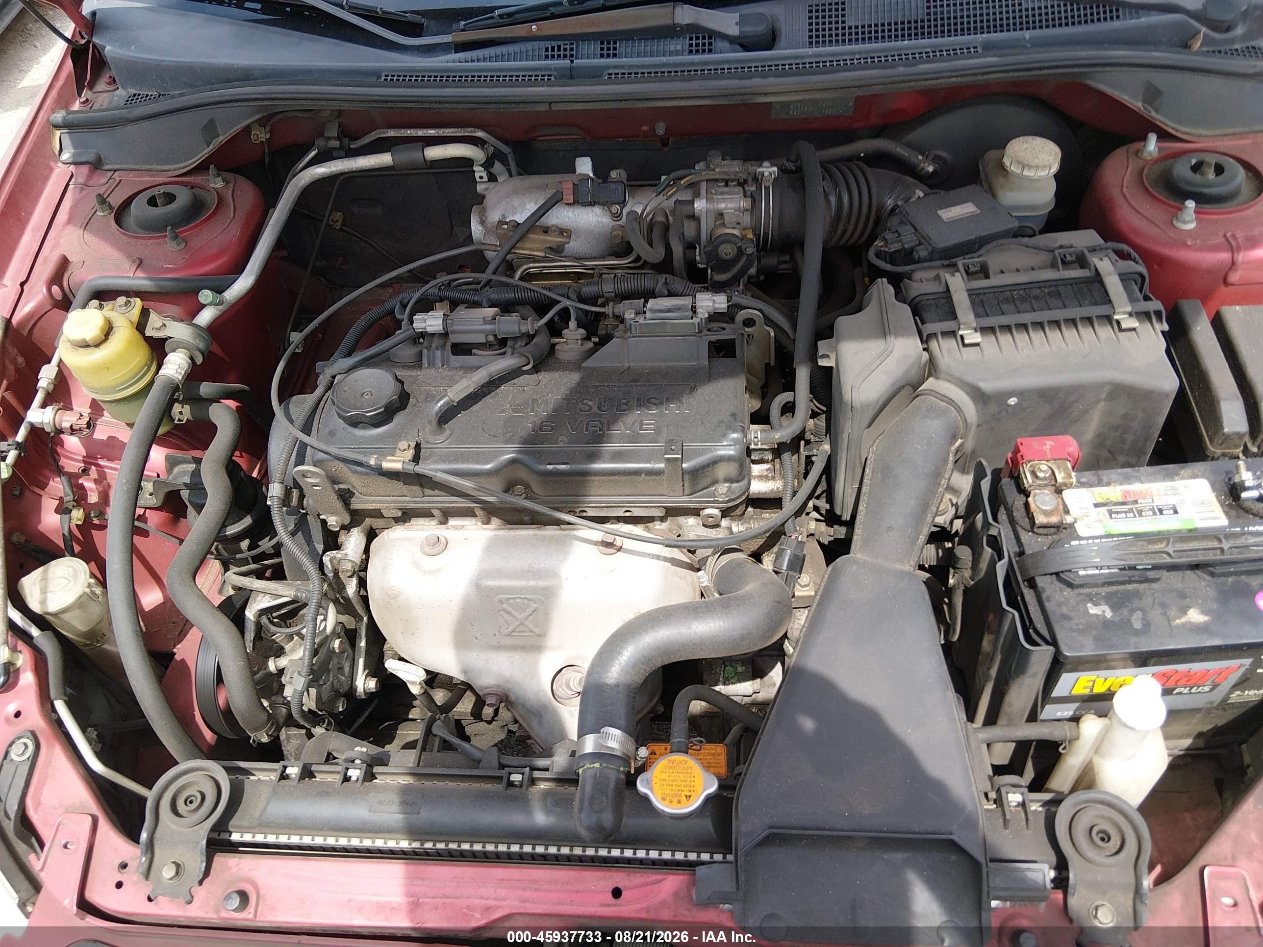 2007 Mitsubishi Lancer Es Red vin: JA3AJ26E27U016489