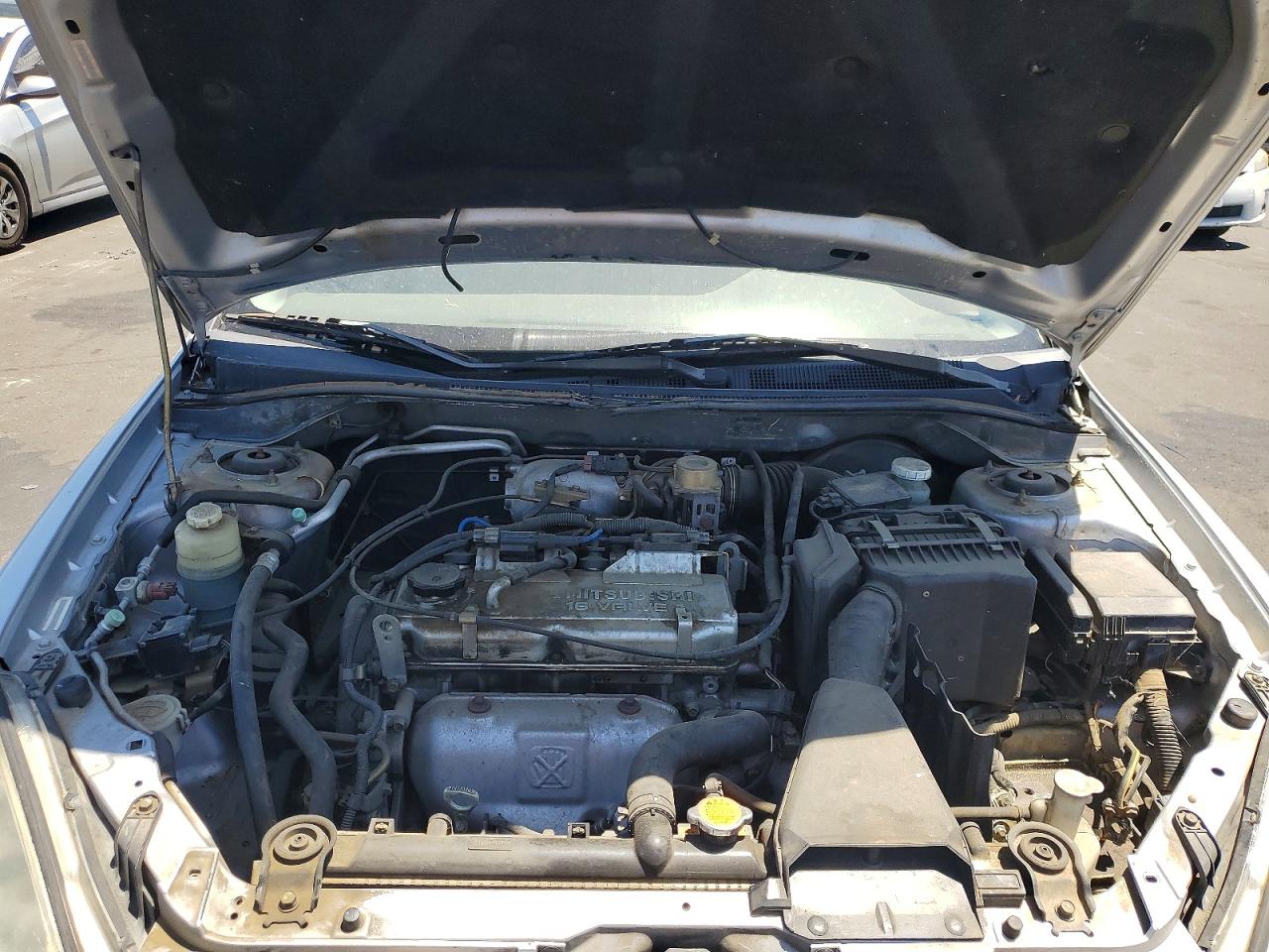 2005 Mitsubishi Lancer Es Silver vin: JA3AJ26E35U014084