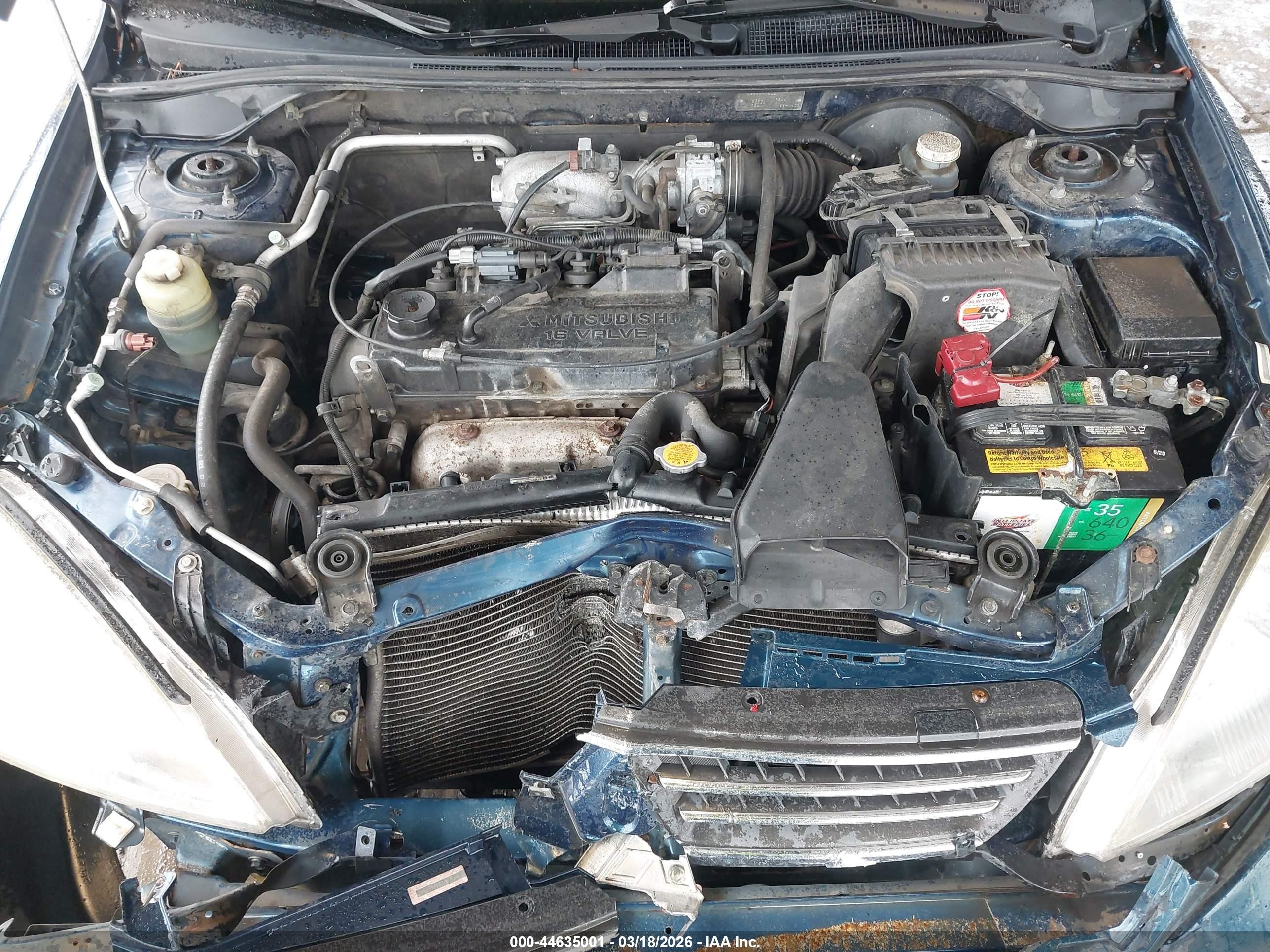 2007 Mitsubishi Lancer Es Dark Blue vin: JA3AJ26E37U017618