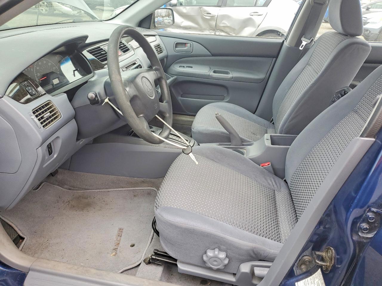 2002 Mitsubishi Lancer Es Blue vin: JA3AJ26E42U056534