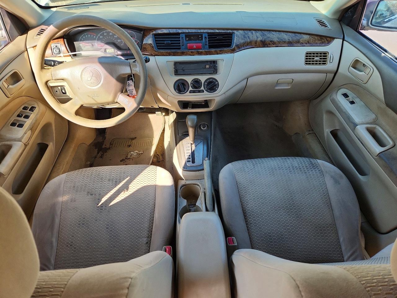 2002 Mitsubishi Lancer Es Beige vin: JA3AJ26E42U062138