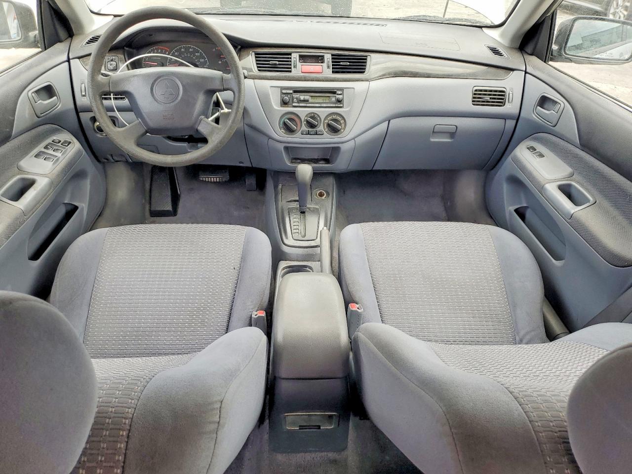 2003 Mitsubishi Lancer Es Silver vin: JA3AJ26E53U024256