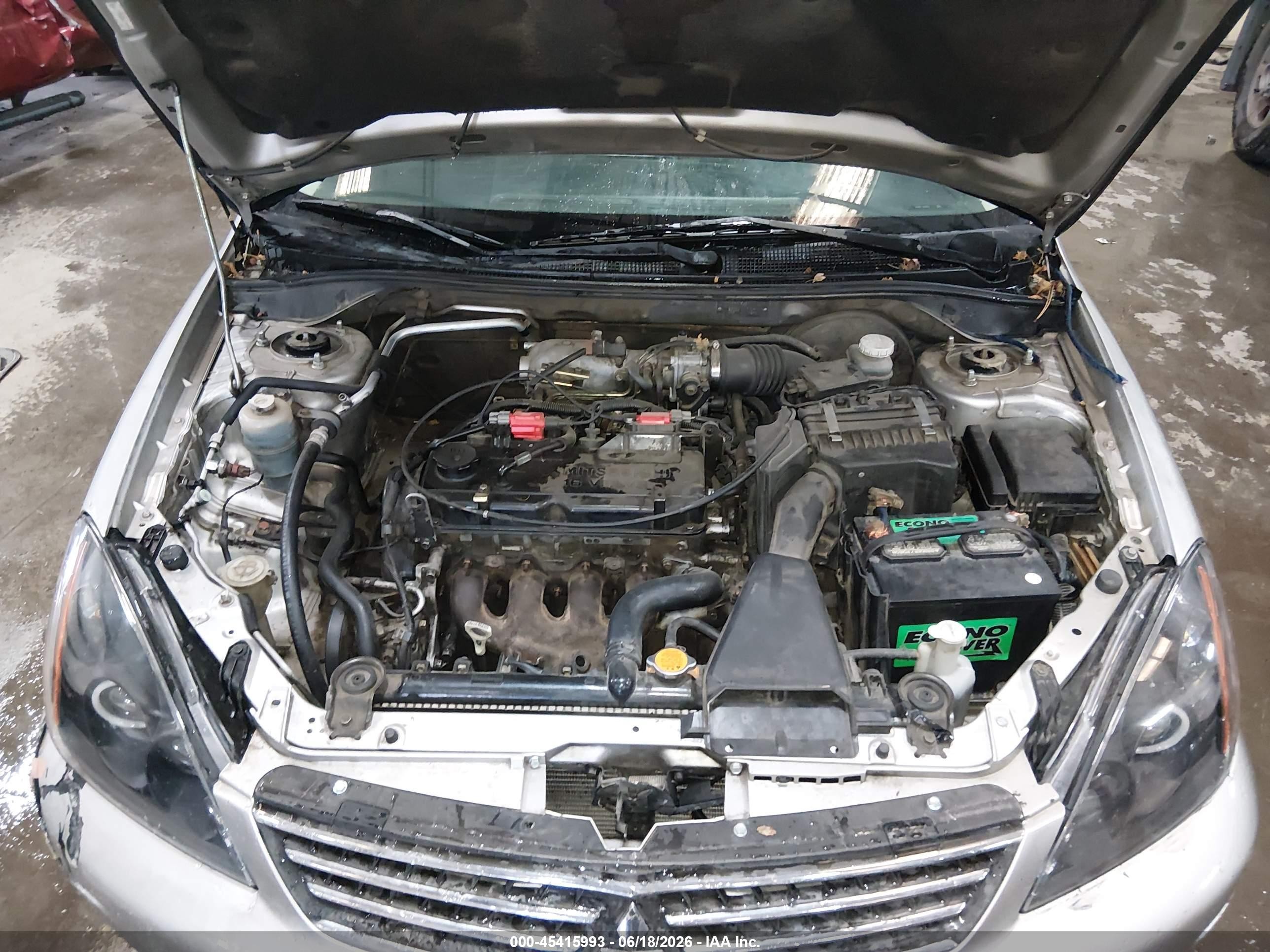 2006 Mitsubishi Lancer Es/se Серебряный vin: JA3AJ26E56U071596