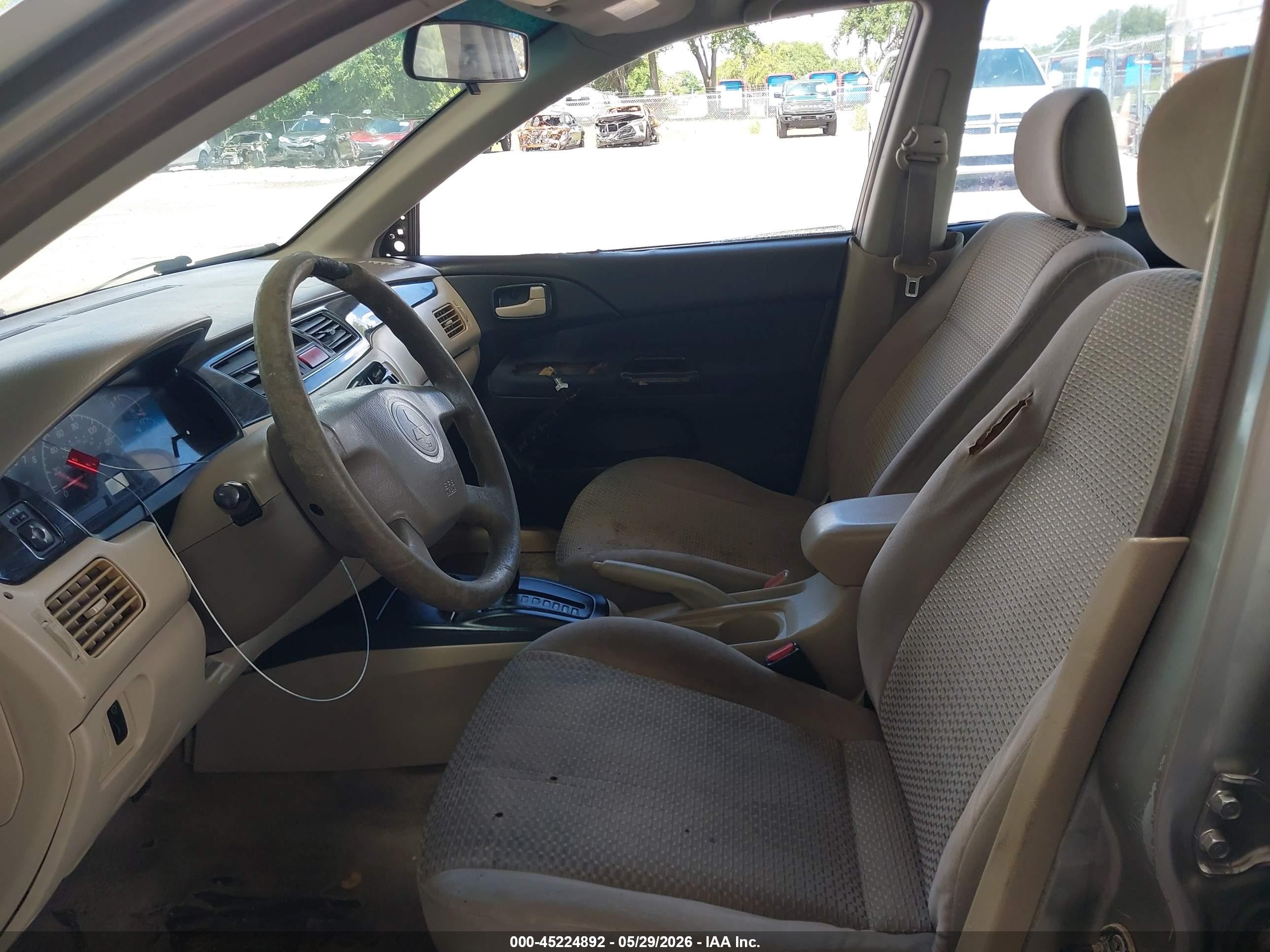 2003 Mitsubishi Lancer Es Beige vin: JA3AJ26E63U073479
