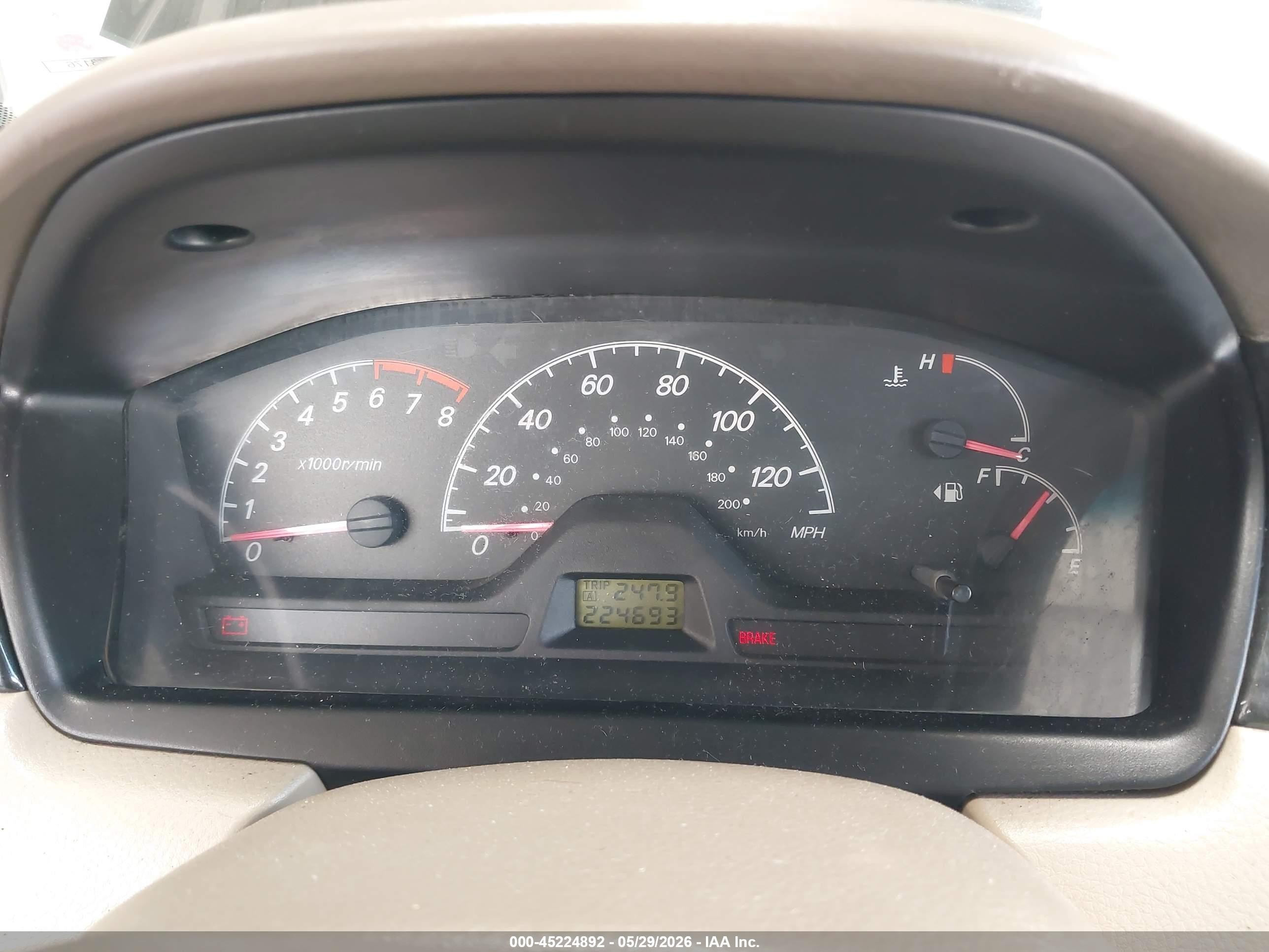 2003 Mitsubishi Lancer Es Beige vin: JA3AJ26E63U073479