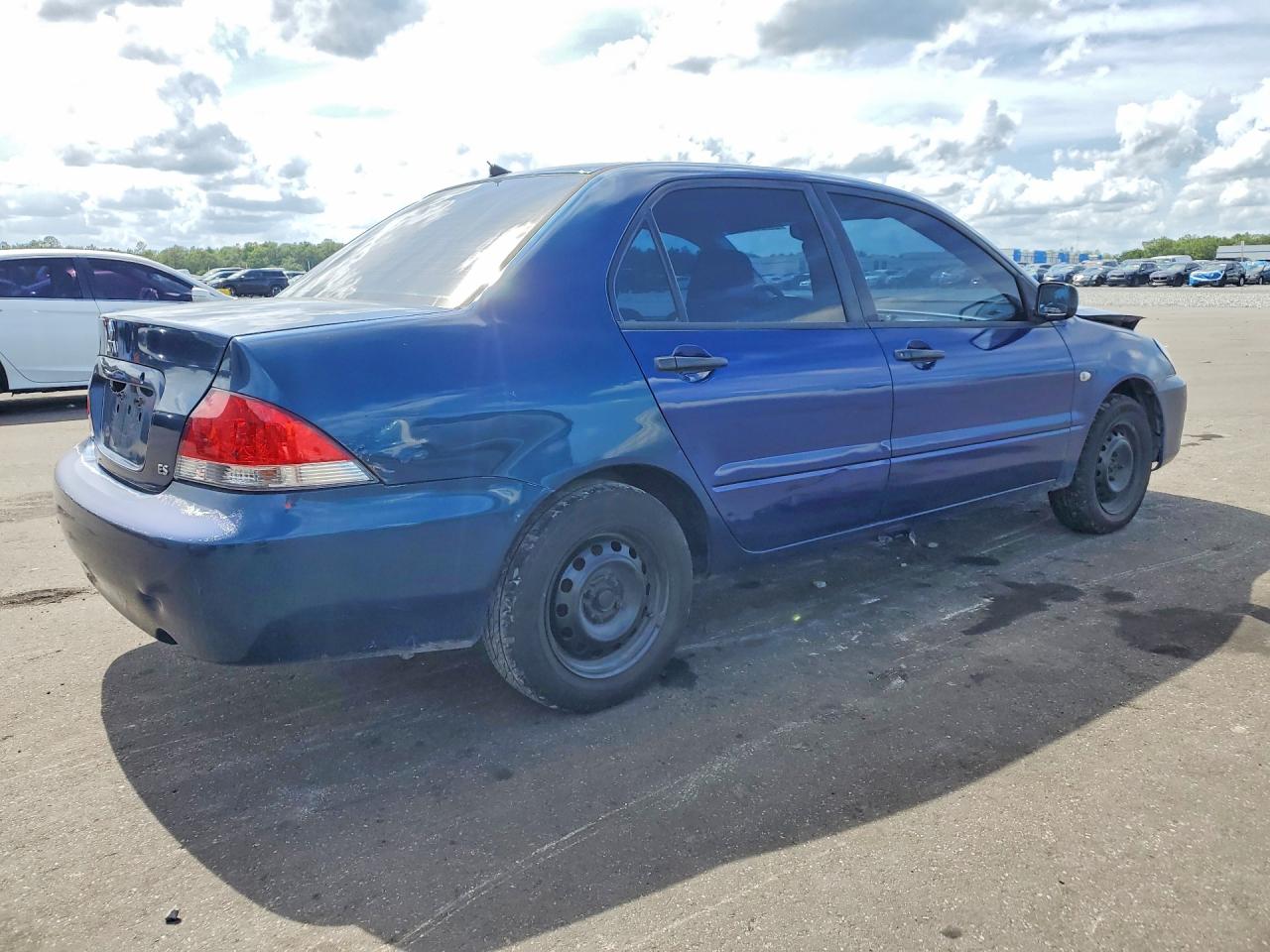 2004 Mitsubishi Lancer Es Blue vin: JA3AJ26E64U016667