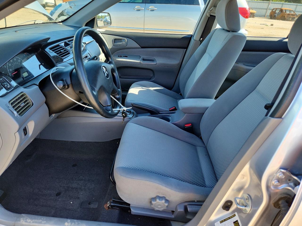 2006 Mitsubishi Lancer Es Silver vin: JA3AJ26E66U034847