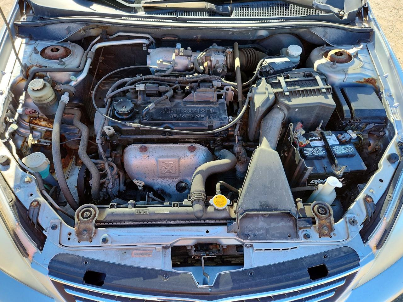 2006 Mitsubishi Lancer Es Silver vin: JA3AJ26E66U034847