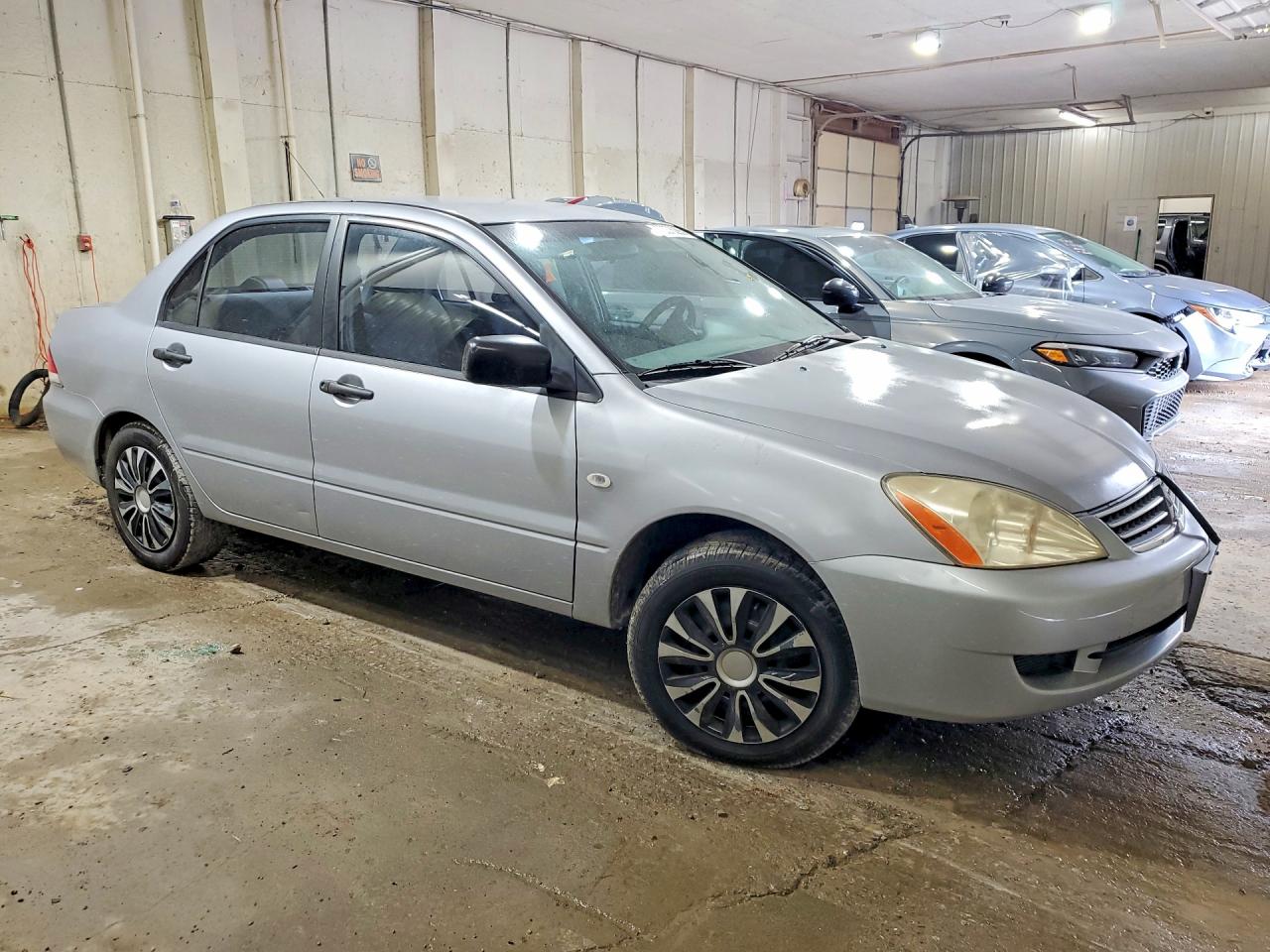 2006 Mitsubishi Lancer Es Silver vin: JA3AJ26E66U069033