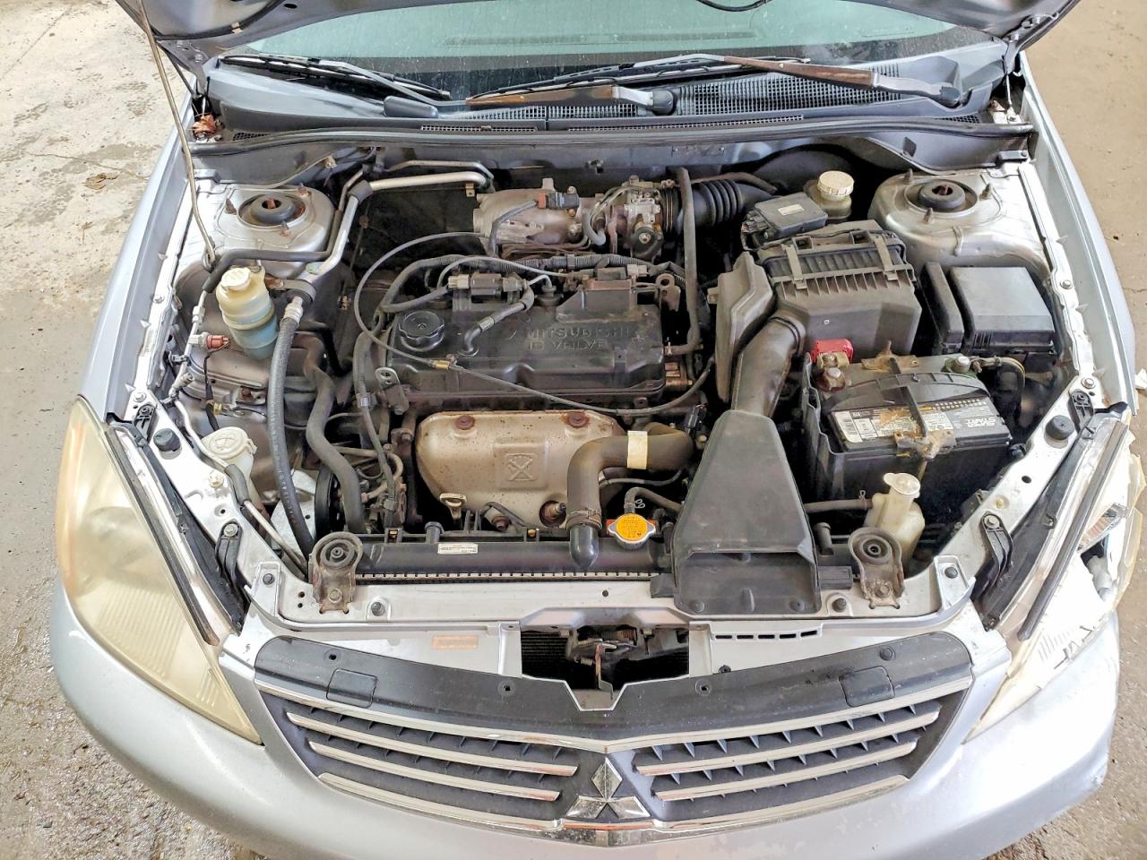 2006 Mitsubishi Lancer Es Silver vin: JA3AJ26E66U069033
