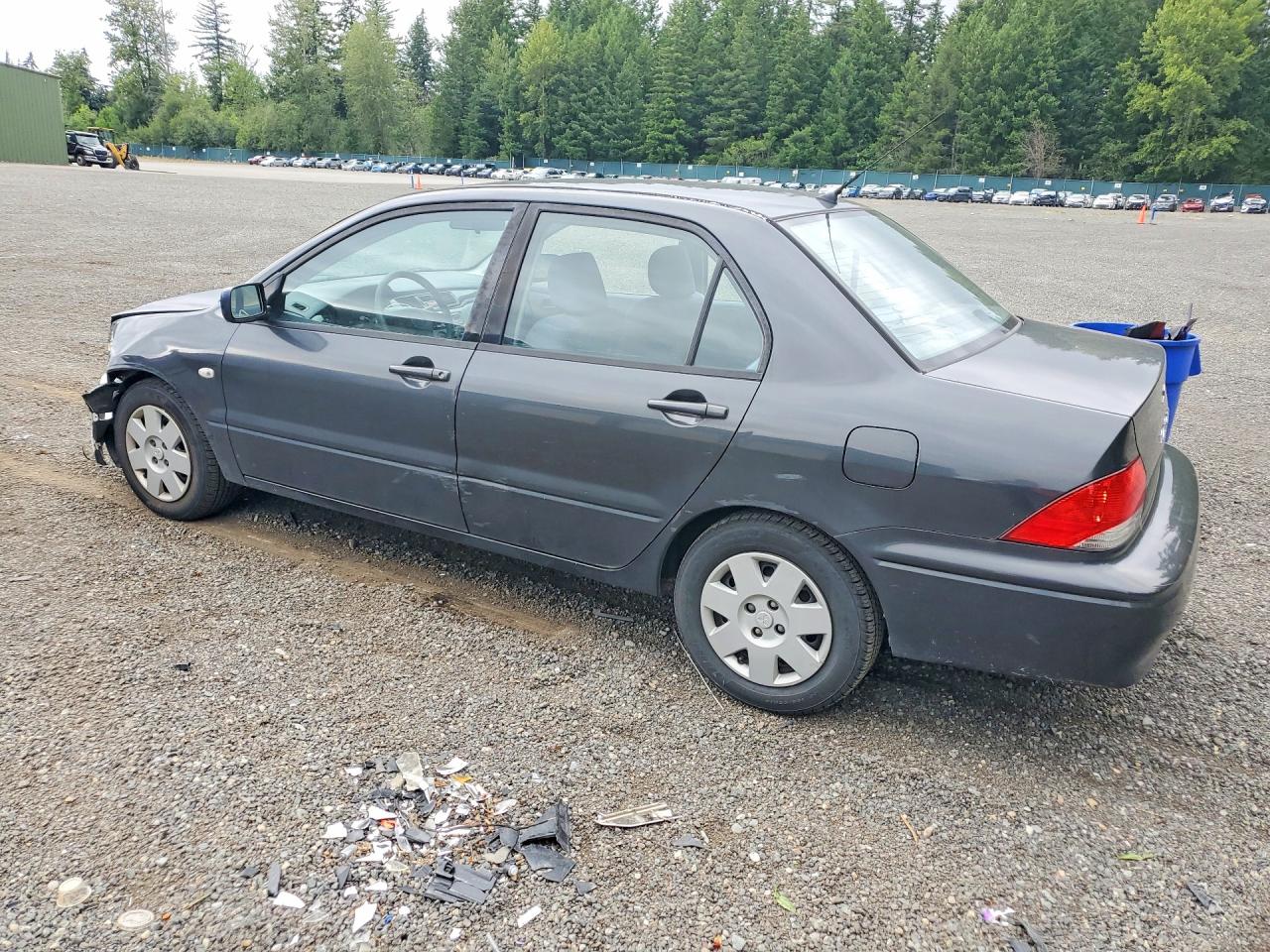2003 Mitsubishi Lancer Es Blue vin: JA3AJ26E73U114380