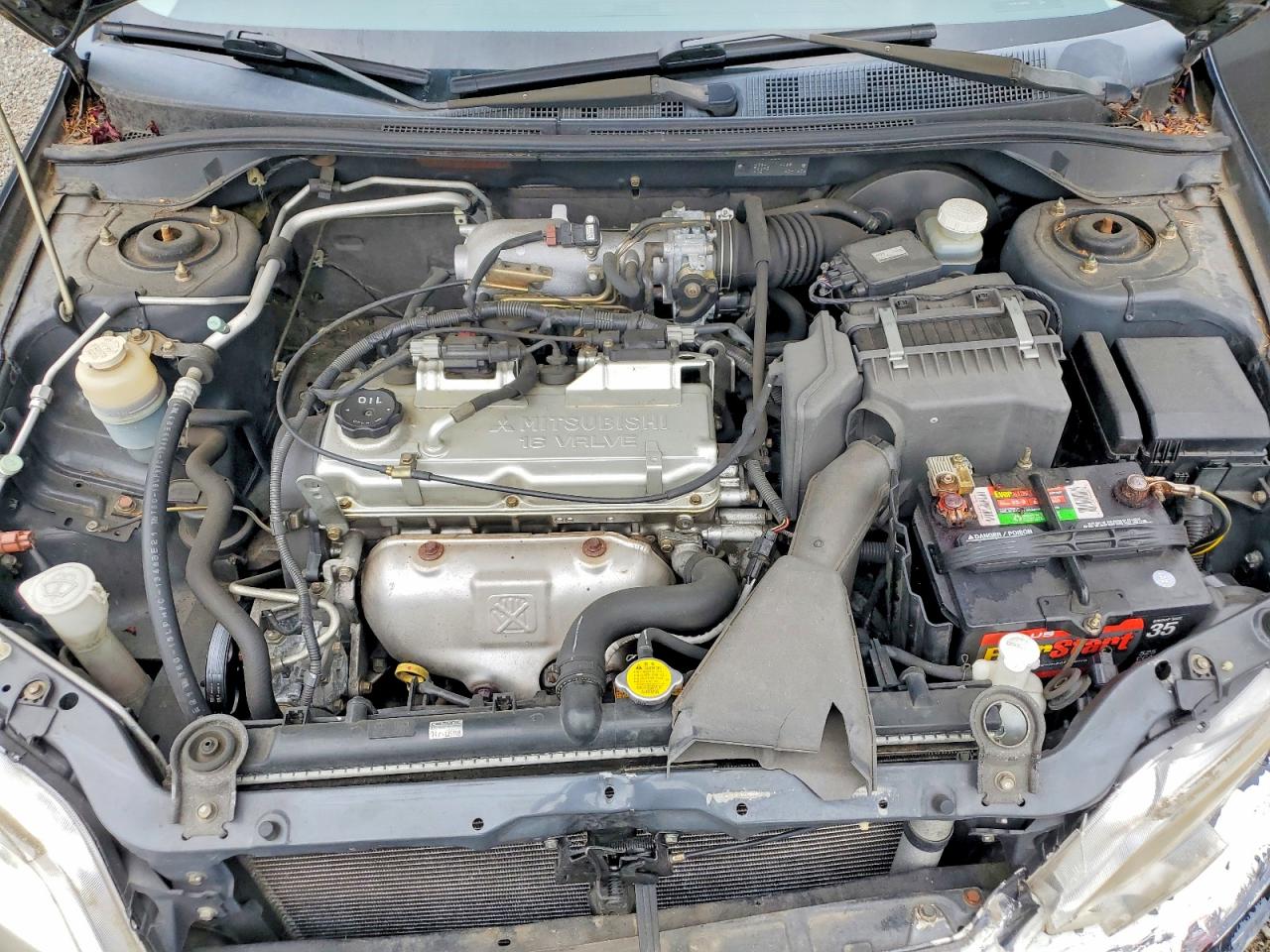2003 Mitsubishi Lancer Es Blue vin: JA3AJ26E73U114380