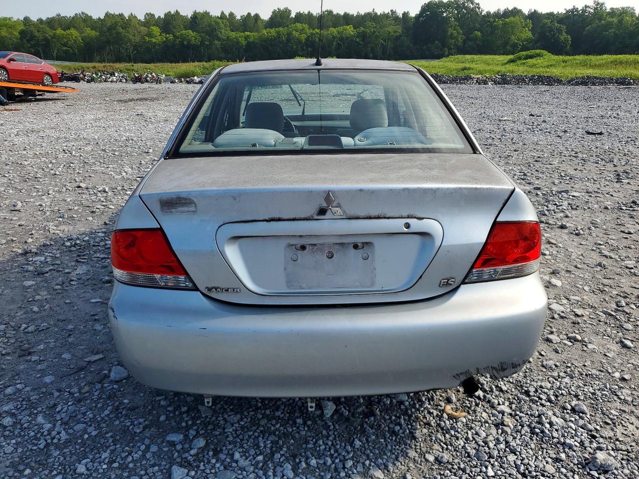 2005 Mitsubishi Lancer Es Silver vin: JA3AJ26E75U014332