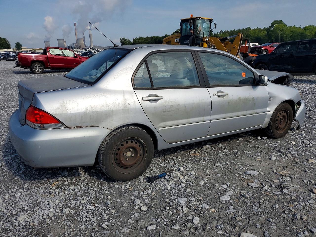 2005 Mitsubishi Lancer Es Silver vin: JA3AJ26E75U014332