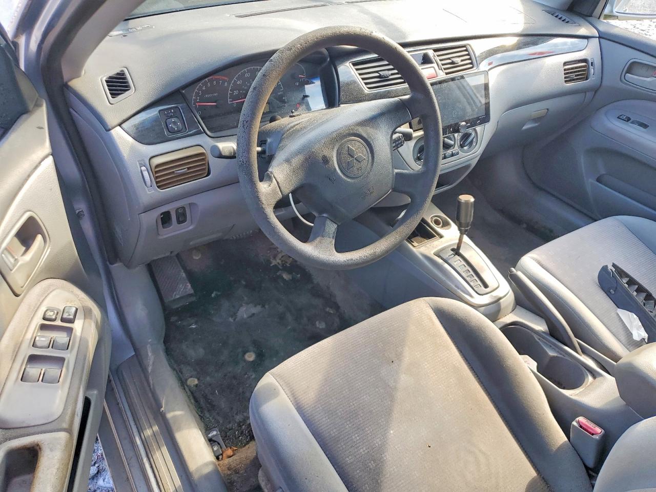 2005 Mitsubishi Lancer Es Silver vin: JA3AJ26E75U014332