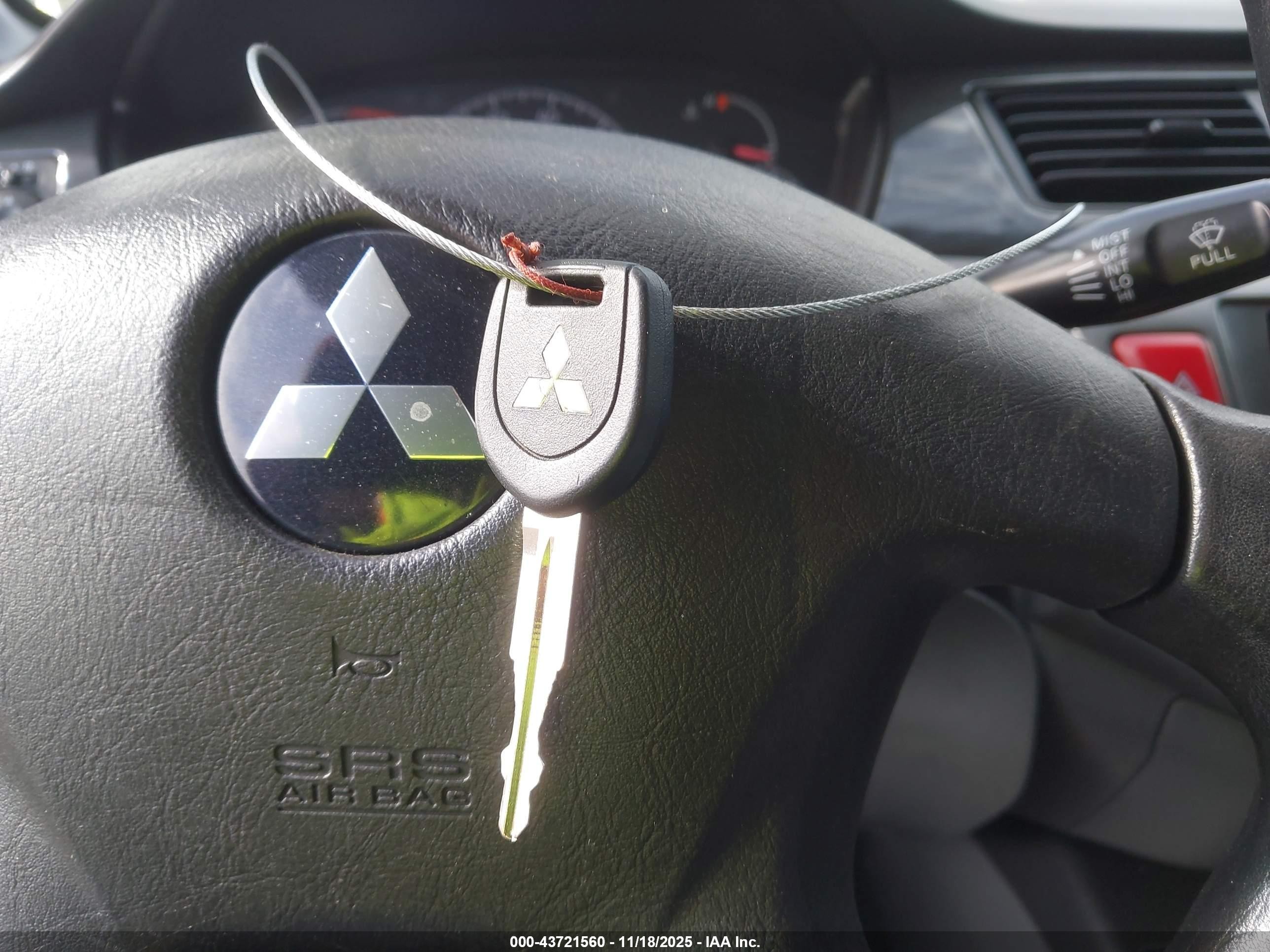 2006 Mitsubishi Lancer Es/se Silver vin: JA3AJ26E76U053522