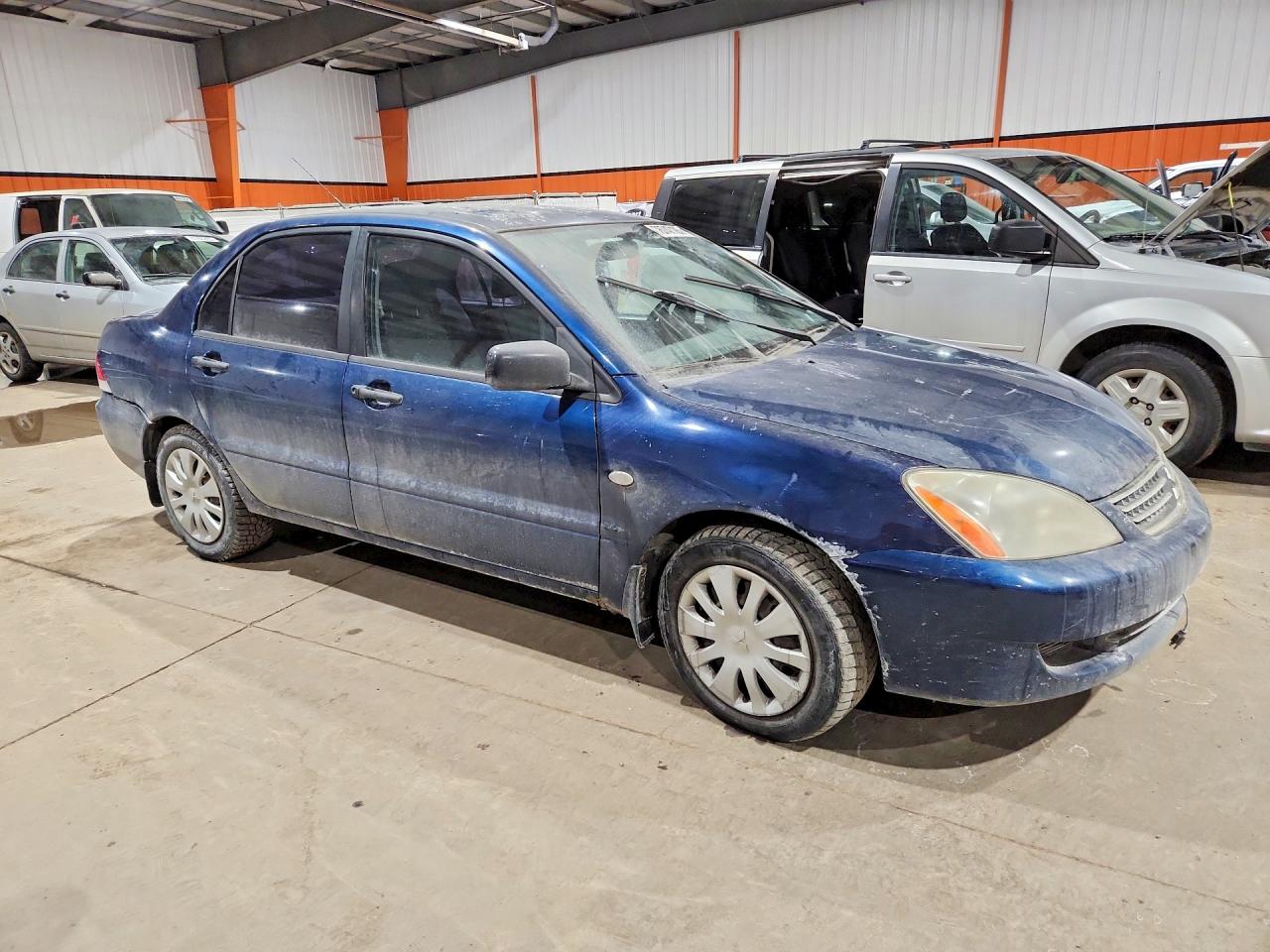 2006 Mitsubishi Lancer Es Blue vin: JA3AJ26E76U601051