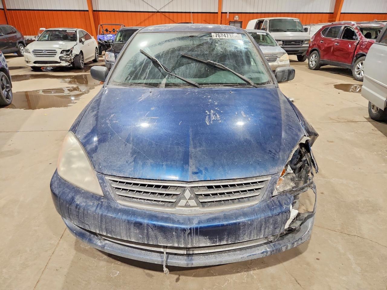 2006 Mitsubishi Lancer Es Blue vin: JA3AJ26E76U601051