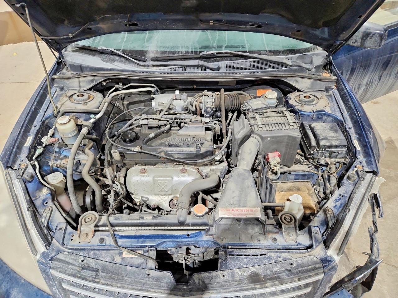 2006 Mitsubishi Lancer Es Blue vin: JA3AJ26E76U601051