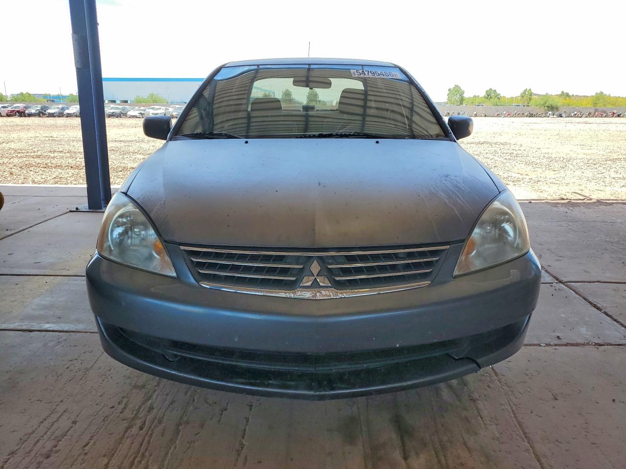 2006 Mitsubishi Lancer Es Gray vin: JA3AJ26E86U012249