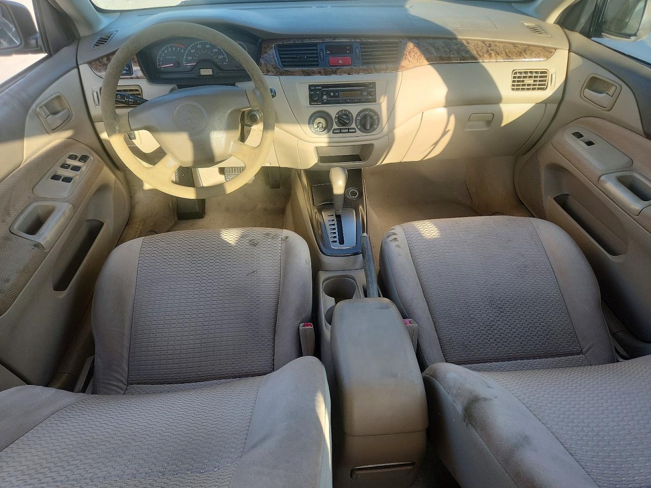 2002 Mitsubishi Lancer Es Black vin: JA3AJ26E92U077251