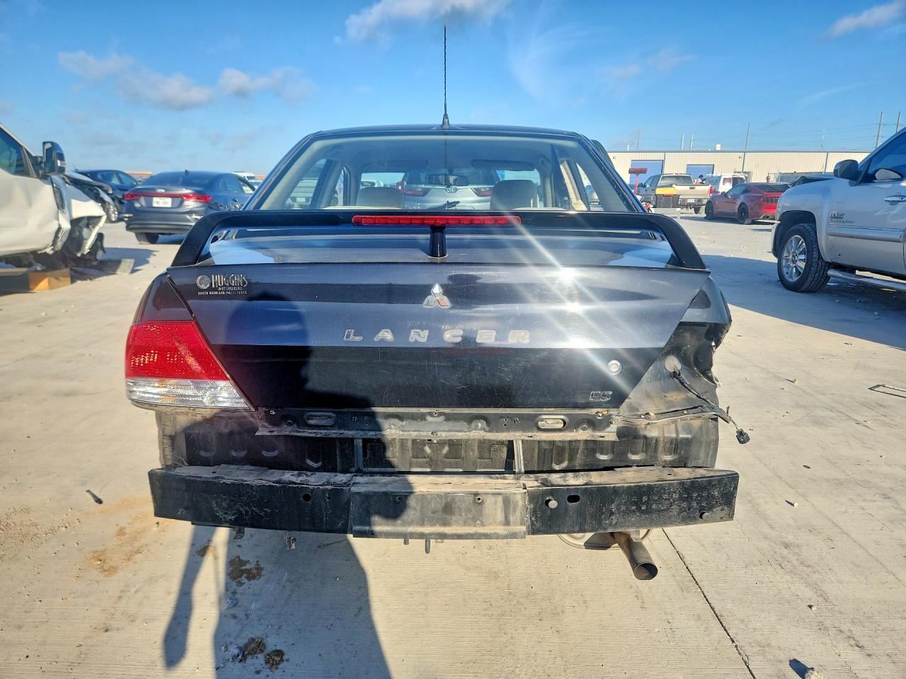 2002 Mitsubishi Lancer Es Black vin: JA3AJ26E92U077251