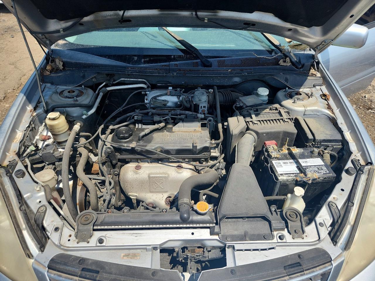 2006 Mitsubishi Lancer Es Silver vin: JA3AJ26E96U059936
