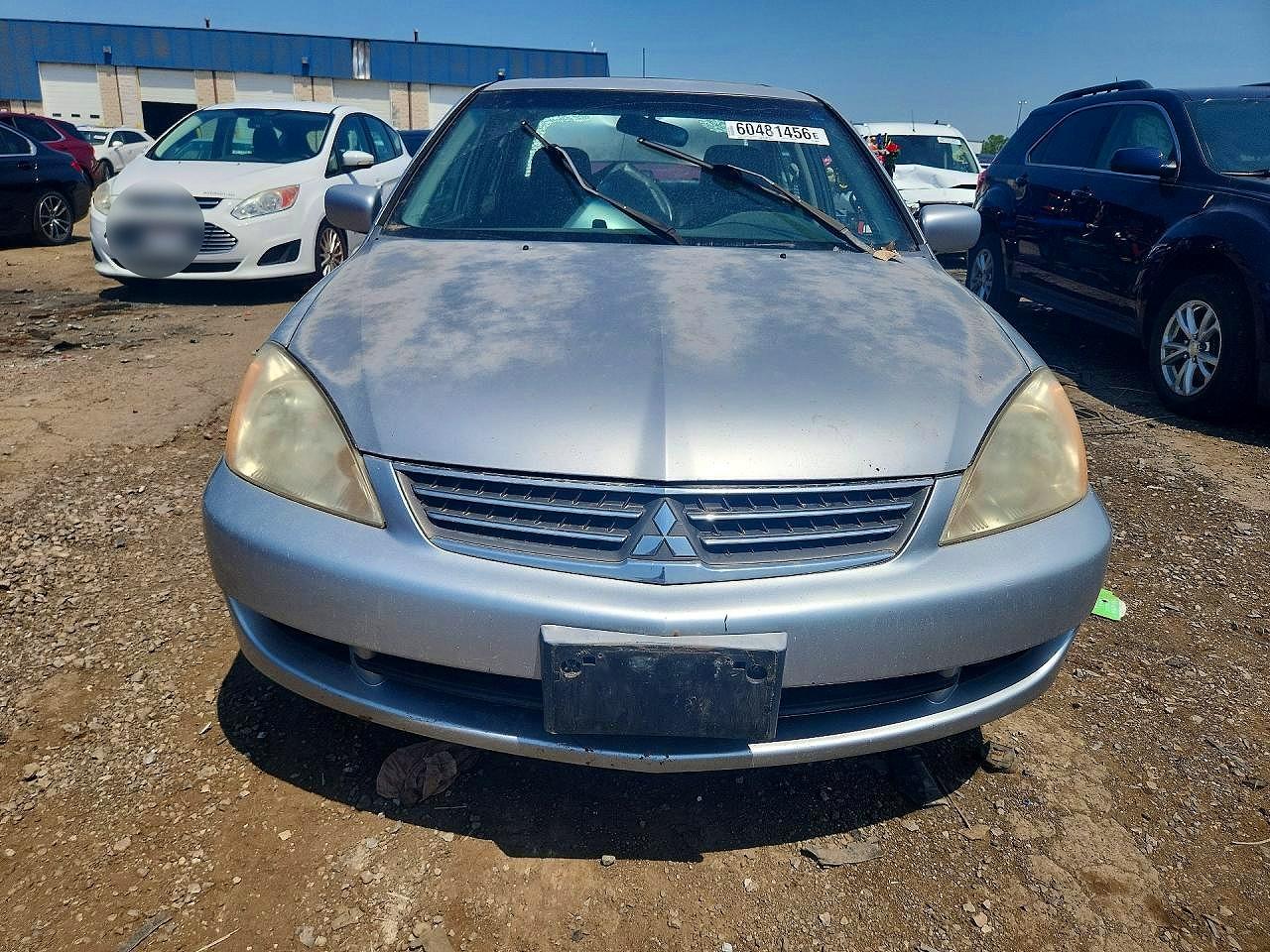 2006 Mitsubishi Lancer Es Silver vin: JA3AJ26E96U059936