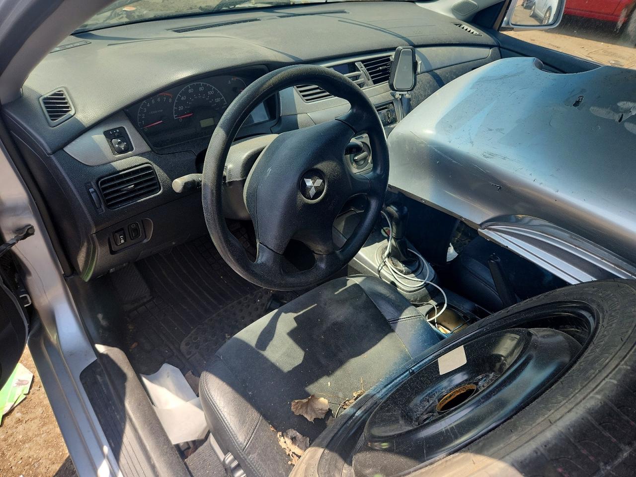2006 Mitsubishi Lancer Es Silver vin: JA3AJ26E96U059936