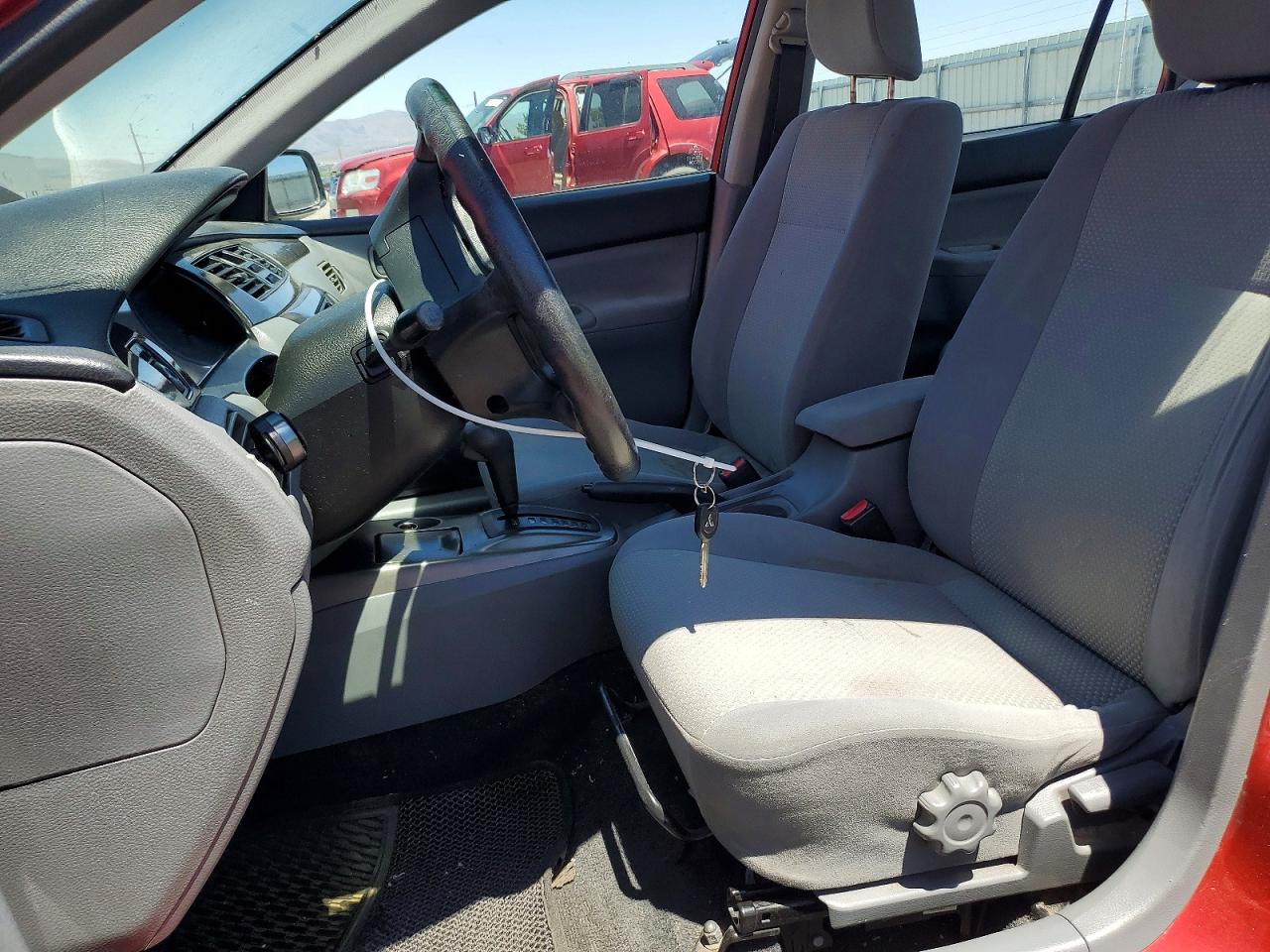 2007 Mitsubishi Lancer Es Maroon vin: JA3AJ26E97U016361