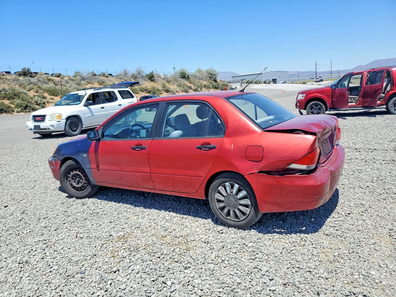 2007 Mitsubishi Lancer Es Maroon vin: JA3AJ26E97U016361