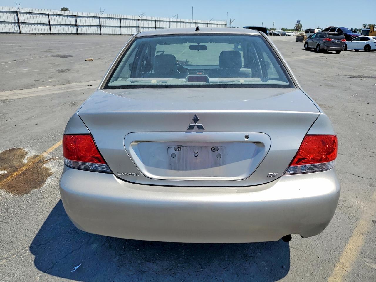 2005 Mitsubishi Lancer Es Silver vin: JA3AJ26EX5U018066