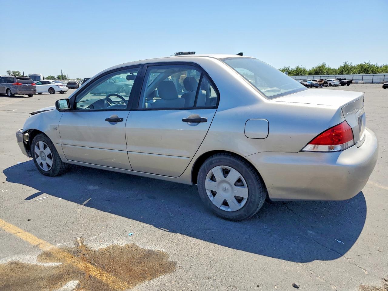 2005 Mitsubishi Lancer Es Silver vin: JA3AJ26EX5U018066