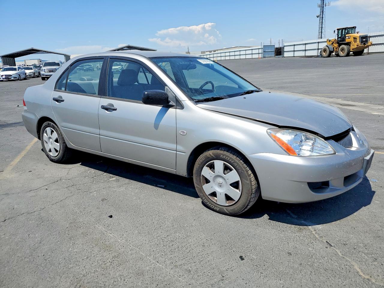 2005 Mitsubishi Lancer Es Silver vin: JA3AJ26EX5U018066
