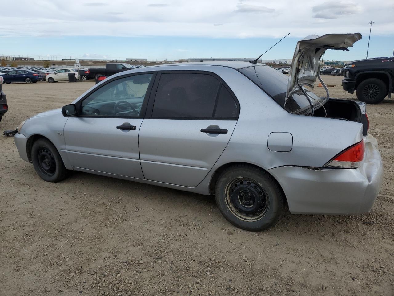 2003 Mitsubishi Lancer Ls Silver vin: JA3AJ36EX3U610764