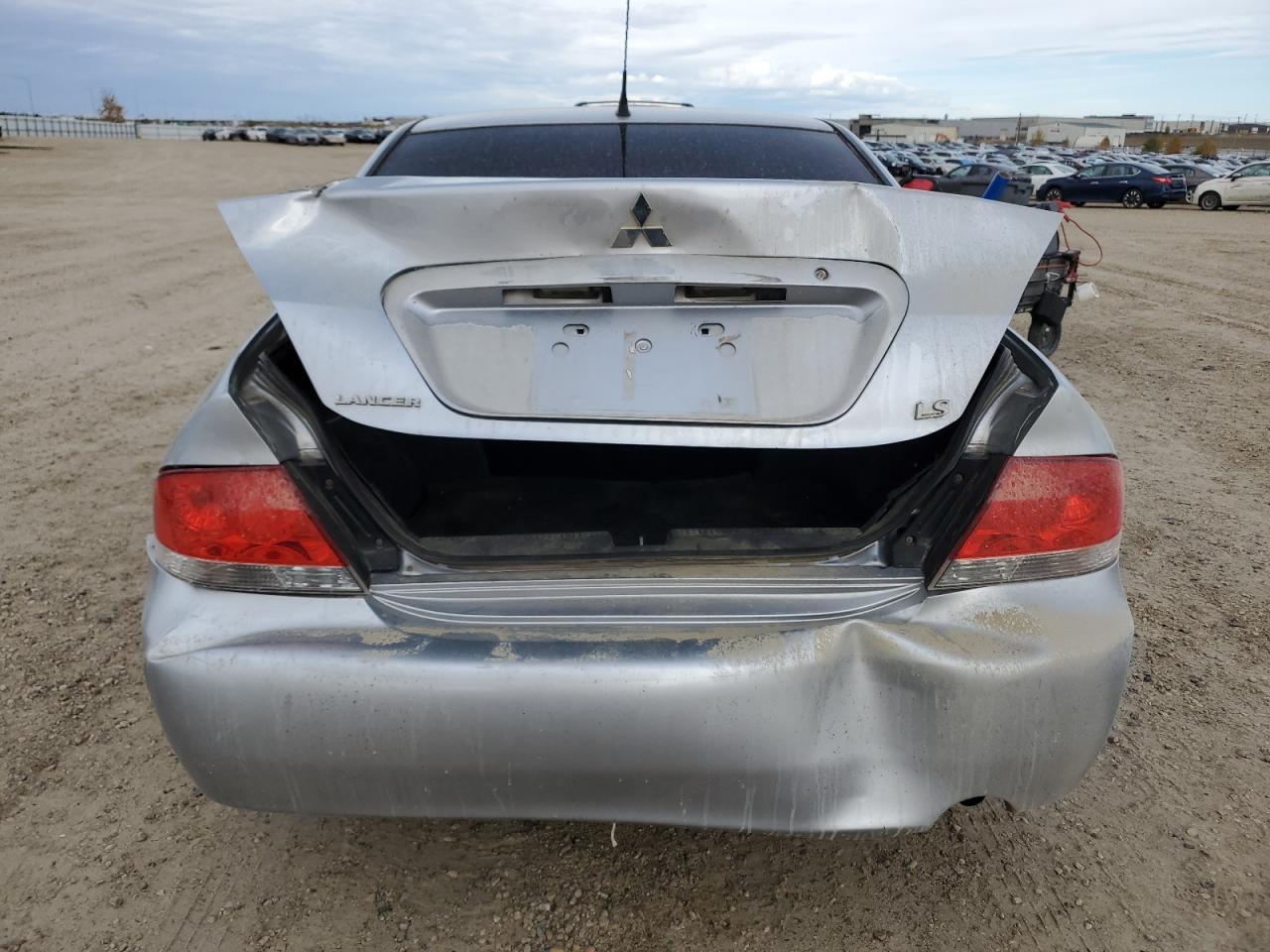 2003 Mitsubishi Lancer Ls Silver vin: JA3AJ36EX3U610764