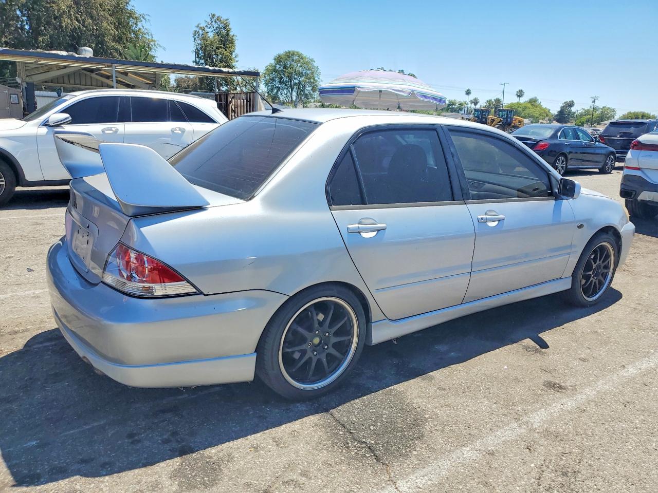 2004 Mitsubishi Lancer Ralliart Серебряный vin: JA3AJ66F84U046494