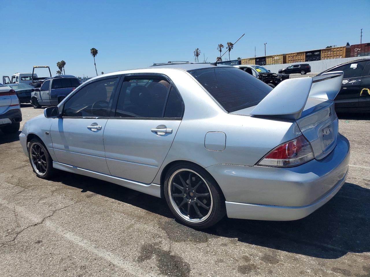 2004 Mitsubishi Lancer Ralliart Серебряный vin: JA3AJ66F84U046494