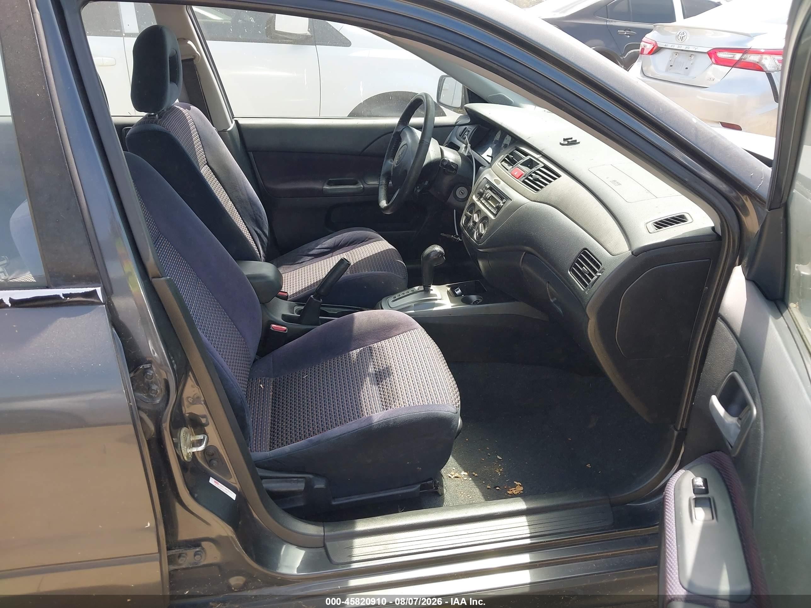 2004 Mitsubishi Lancer Ralliart Серый vin: JA3AJ66FX4U045170