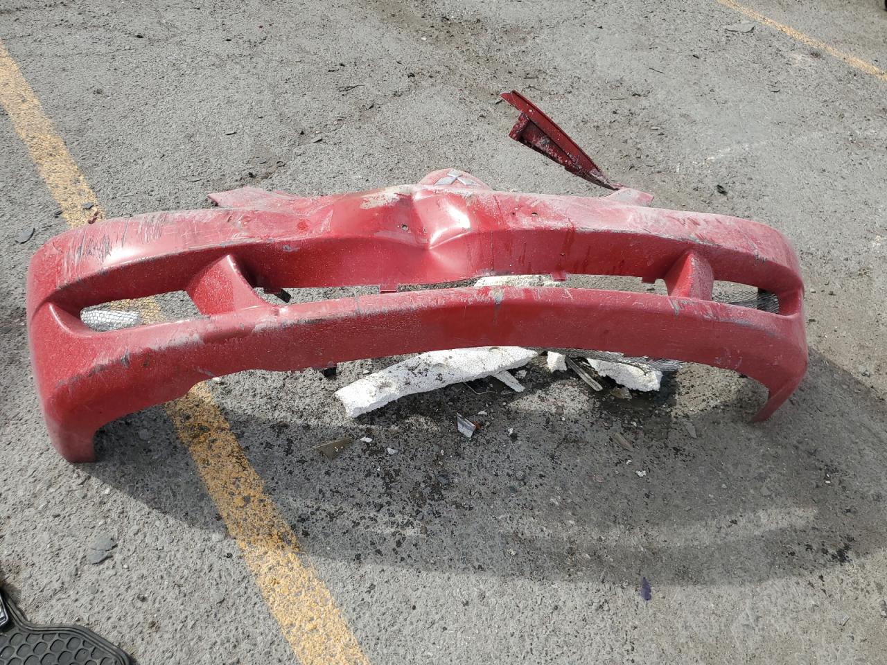 2005 Mitsubishi Lancer Oz Rally Red vin: JA3AJ86E05U030245