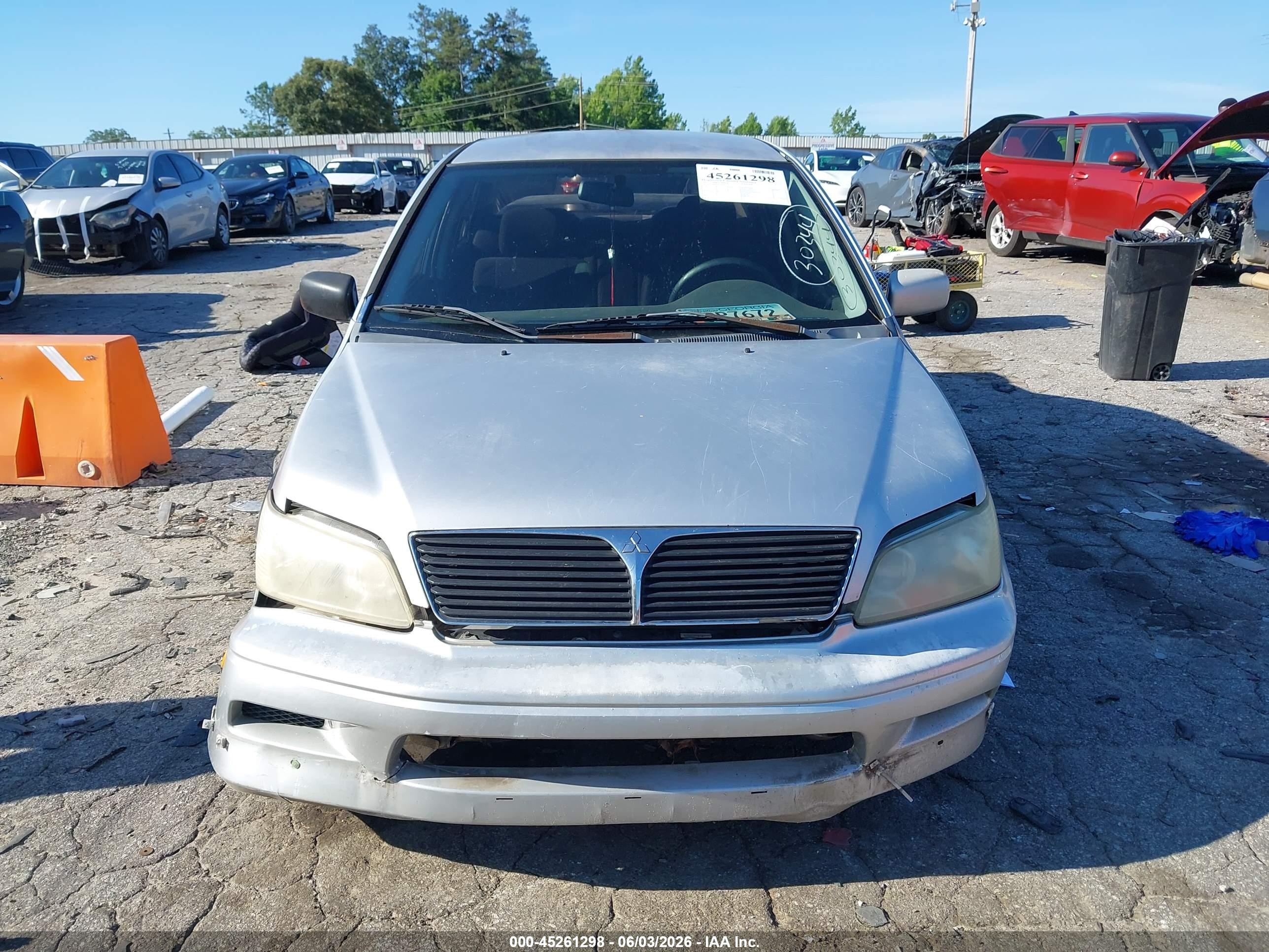 2003 Mitsubishi Lancer Oz Rally Серебряный vin: JA3AJ86E33U024078