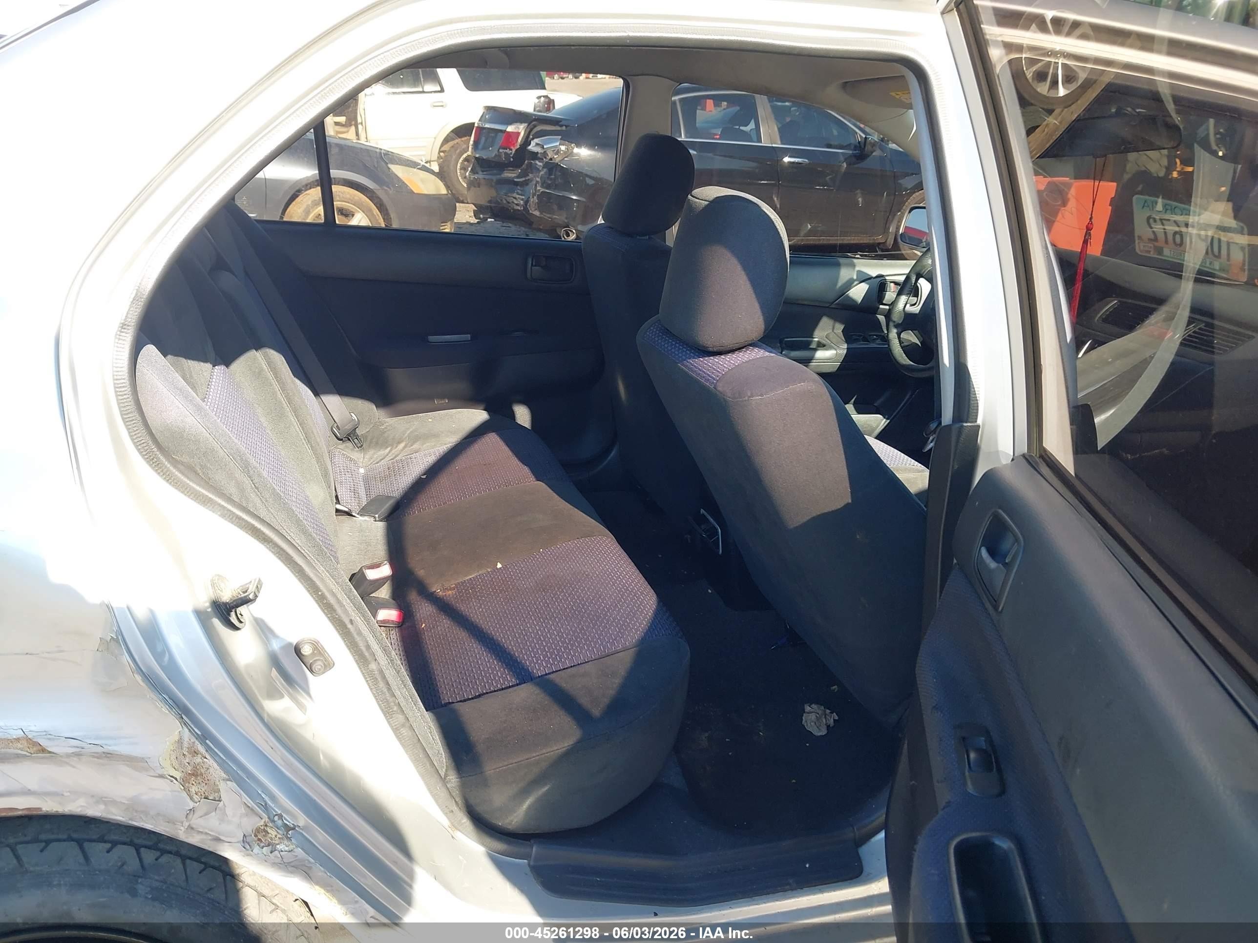 2003 Mitsubishi Lancer Oz Rally Серебряный vin: JA3AJ86E33U024078