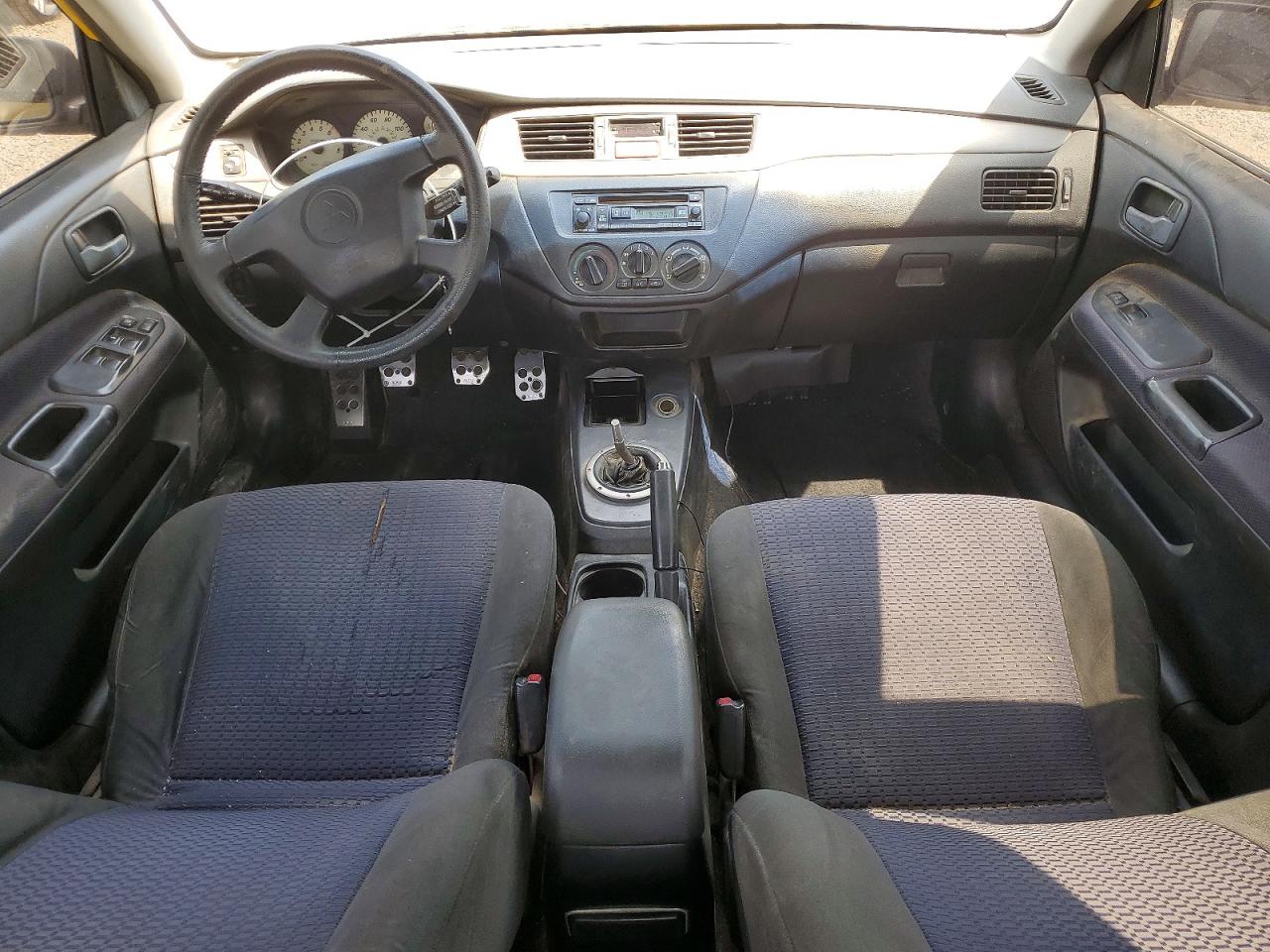 2003 Mitsubishi Lancer Oz Rally Желтый vin: JA3AJ86E53U094522