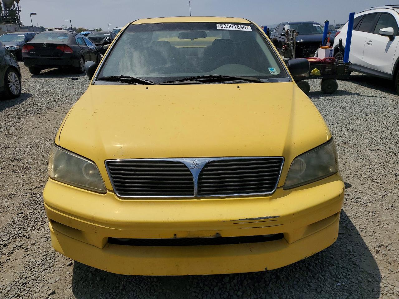 2003 Mitsubishi Lancer Oz Rally Желтый vin: JA3AJ86E53U094522