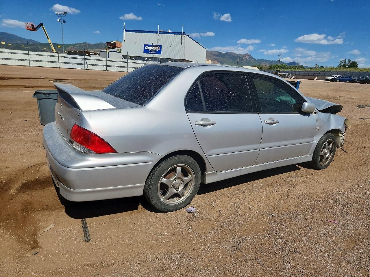 2002 Mitsubishi Lancer Oz Rally Silver vin: JA3AJ86E72U063593