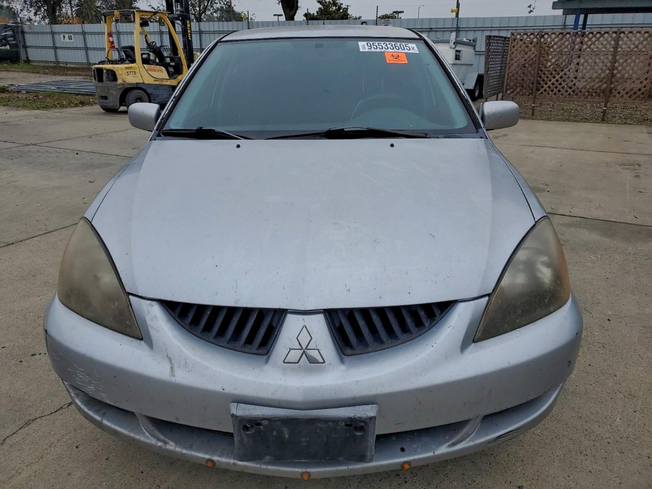 2005 Mitsubishi Lancer Oz Rally Silver vin: JA3AJ86E75U022174
