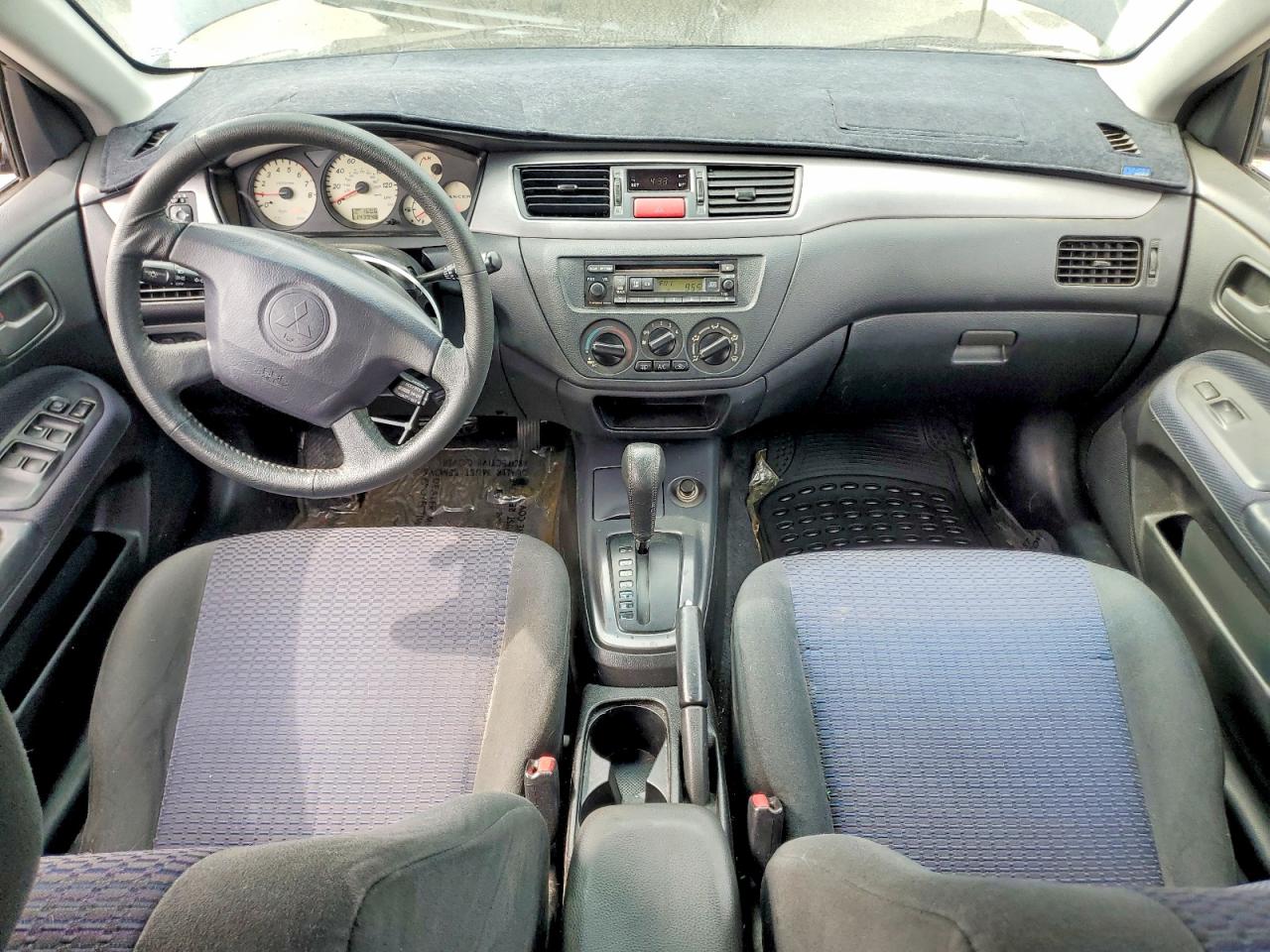 2003 Mitsubishi Lancer Oz Rally Black vin: JA3AJ86E93U121673