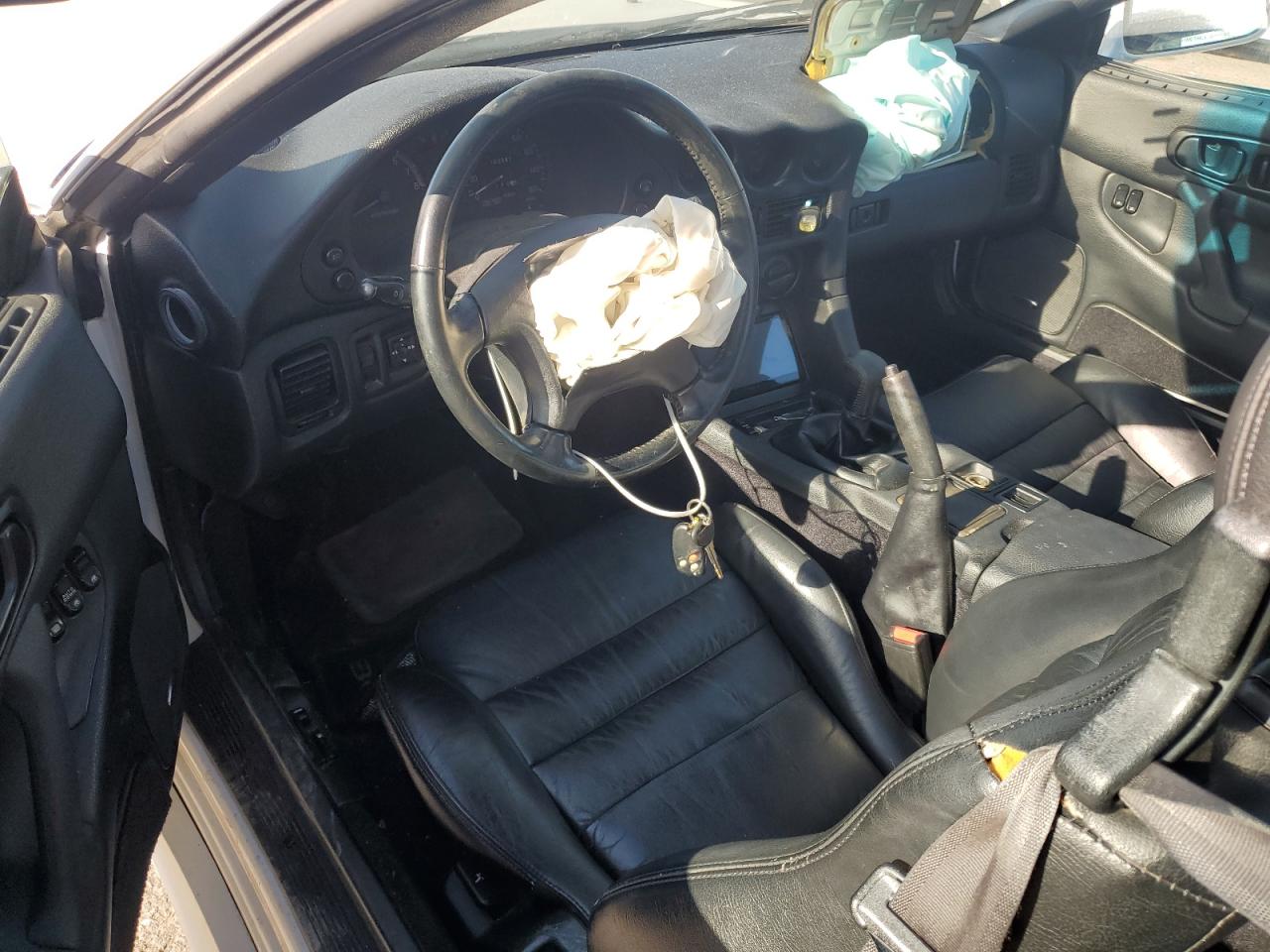 1998 Mitsubishi 3000 Gt White vin: JA3AM44H0WY003862