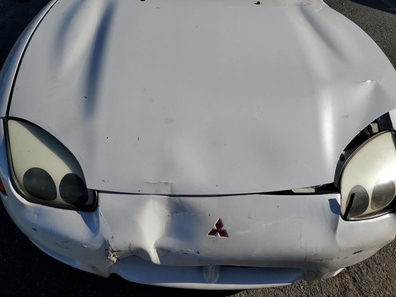 1998 Mitsubishi 3000 Gt White vin: JA3AM44H0WY003862