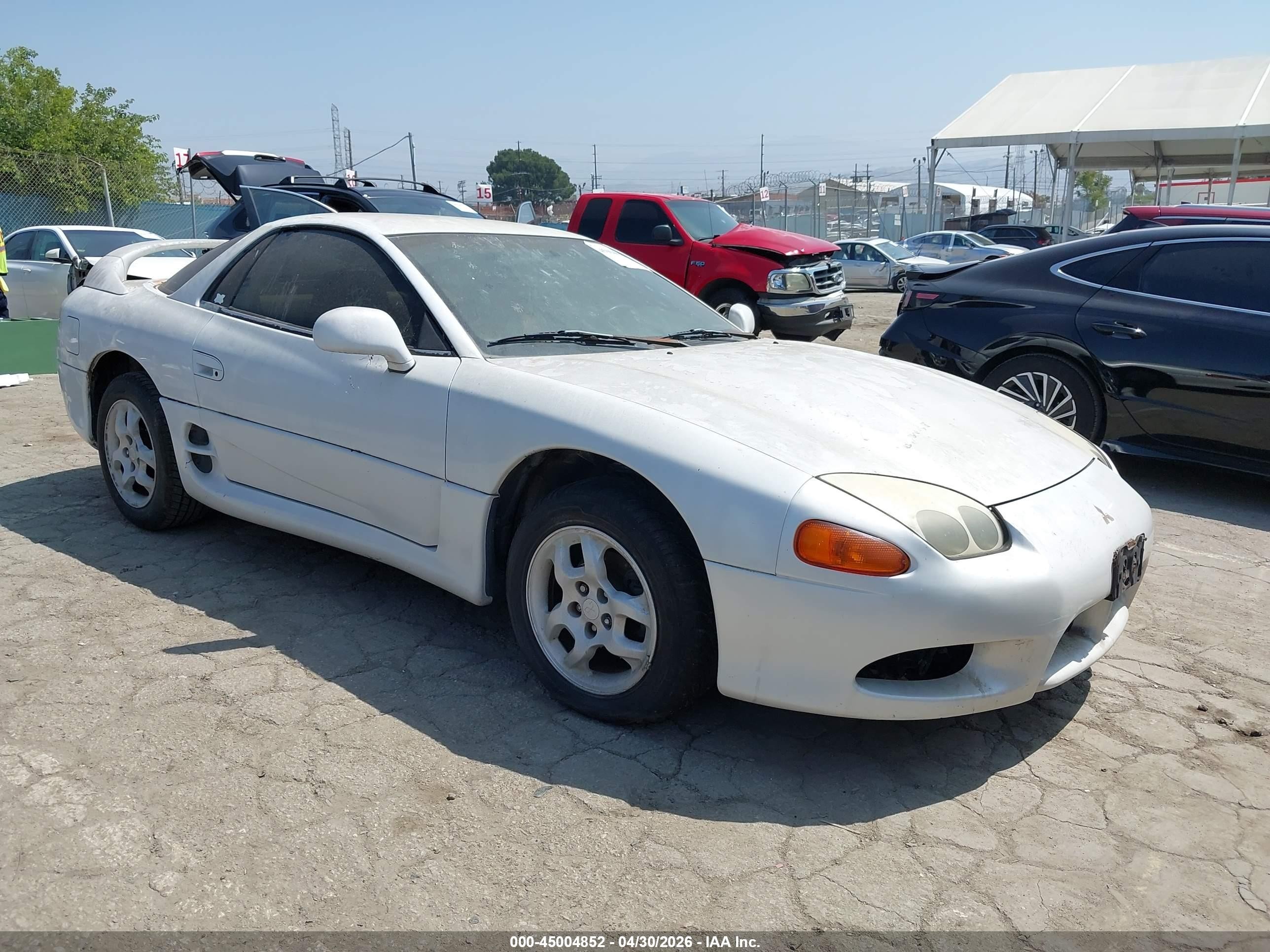 1998 Mitsubishi 3000 Gt   White vin: JA3AM44H1WY000839